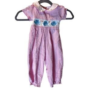 Lil Cactus Smocked Octopus Romper